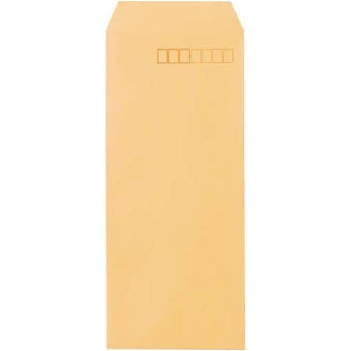 ソフトカラー封筒　長４　オレンジ　１００枚入画像