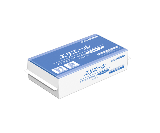 エリエールペーパータオル スリムタイプ 中判 200枚入画像