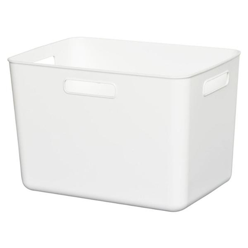 収納ケース　やわらかBOX　ワイド　深型　W　ホワイト画像