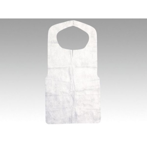 パックスタイル PS 不織布エプロン 25g 白画像