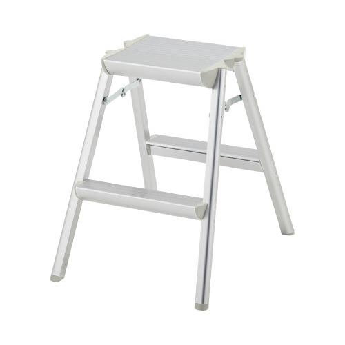 アルミ天板幅広踏台　２段　５６ｃｍ画像