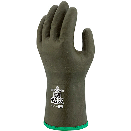 No.282 防寒ﾃﾑﾚｽ L ｵﾘｰﾌﾞｸﾞﾘｰﾝ 1ｾｯﾄ(60双)画像