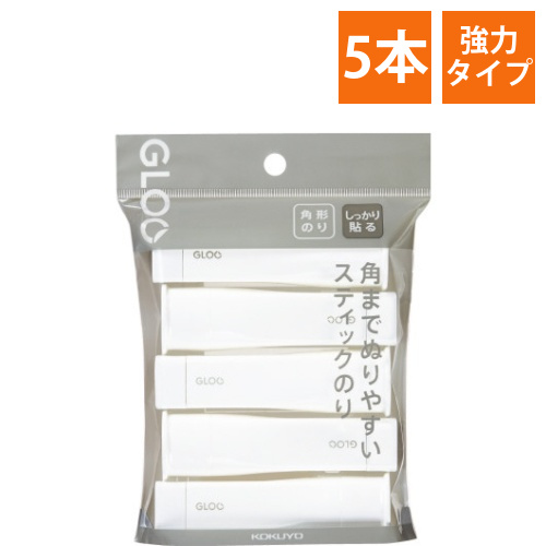 グルースティックのり・しっかり・S　吊下　5本入画像