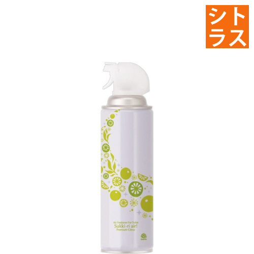 トイレの消臭スプレー　スッキーリエア!　プレミアムシトラスの香り　350mL　1本画像