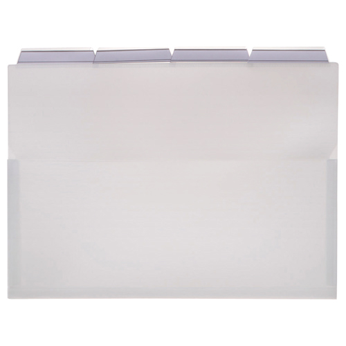 PPﾎﾟｹｯﾄﾎﾙﾀﾞｰ(ｴｰﾙ) A4 透明 ﾏﾁ付 1ﾊﾟｯｸ(4冊)画像