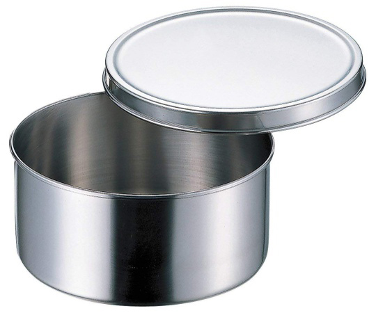 18-8丸型調味料入（ツマミ無）8cm画像