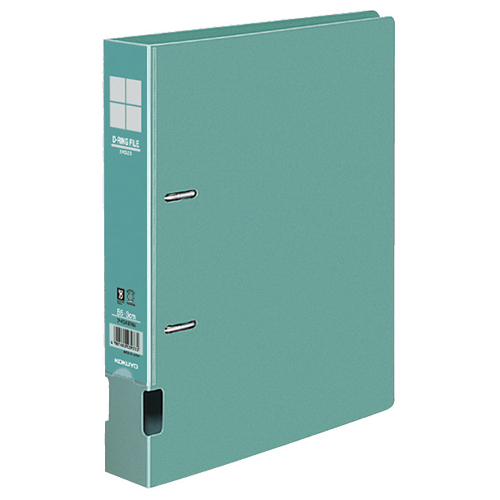 DﾘﾝｸﾞﾌｧｲﾙS型 再生PP表紙 B5ﾀﾃ 2穴 300枚収容 背幅45mm 緑 1冊画像