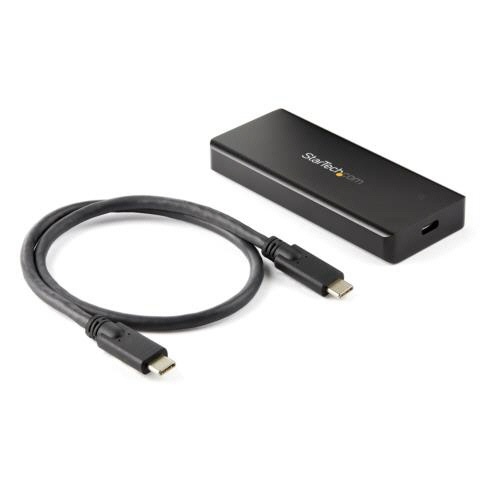 M.2　NVMe　PCI　Express接続SSDケース　ブラック　1個画像