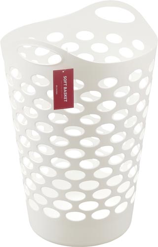 ソフトバスケット　ホワイト画像