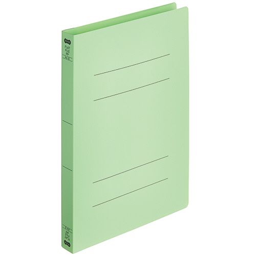 ﾌﾗｯﾄﾌｧｲﾙ厚とじ(PP) A4ﾀﾃ 250枚収容 背幅28mm ｸﾞﾘｰﾝ 1ﾊﾟｯｸ(5冊)画像