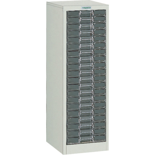 ｶﾀﾛｸﾞｹｰｽ 浅型1列20段 295×360×H880 ﾈｵｸﾞﾚｰ 1台画像