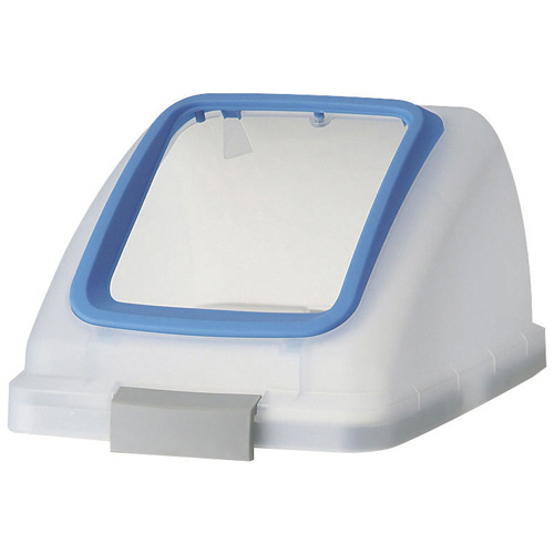 ﾘｻｲｸﾙﾄﾗｯｼｭ SKL-50 角穴蓋 ﾌﾞﾙｰ もえないｺﾞﾐ 1個画像