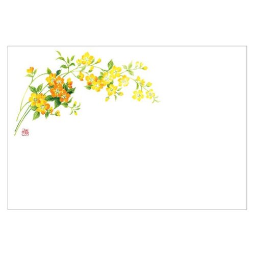 テーブルマット 上質-No.126 山吹 カミイソ産商 [バラ販売]画像