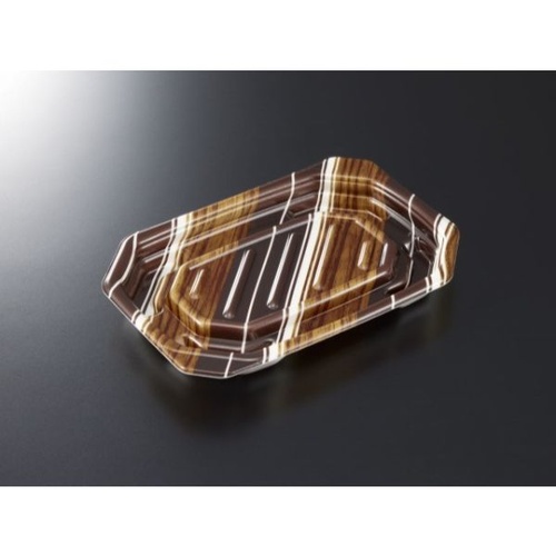 中央化学 軽食容器 TP デリグー 18-13 バウムBR 本体画像