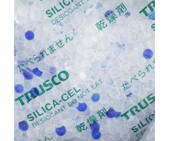 A型シリカゲル 20g 吸湿・使い捨て型 100個入 コバルト入 複数のパッケージが整然と並ぶ様子
