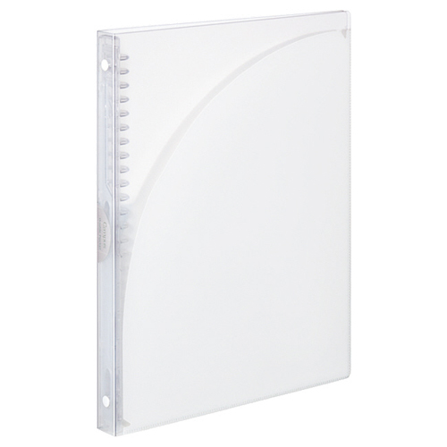 ｷｬﾝﾊﾟｽ ｽﾗｲﾄﾞﾊﾞｲﾝﾀﾞｰ(ｱﾀﾞﾌﾟﾄ)ﾀﾞﾌﾞﾙﾎﾟｹｯﾄ･ｽﾘﾑﾀｲﾌﾟ B5 26穴 透明 1冊画像