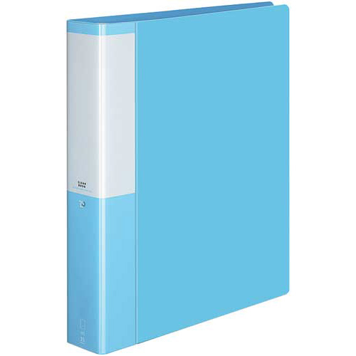 クリヤーＢポジティ替紙式薄青Ａ４縦背幅５３ｍｍ画像