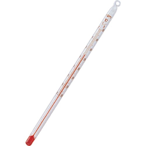 アルコール棒状温度計　0-100℃　15cm　1個画像