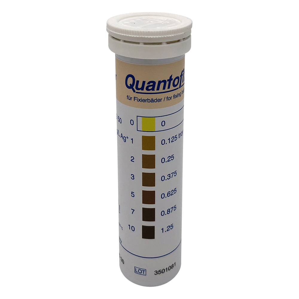 半定量イオン試験紙　QUANTOFIX®　銀　100枚入