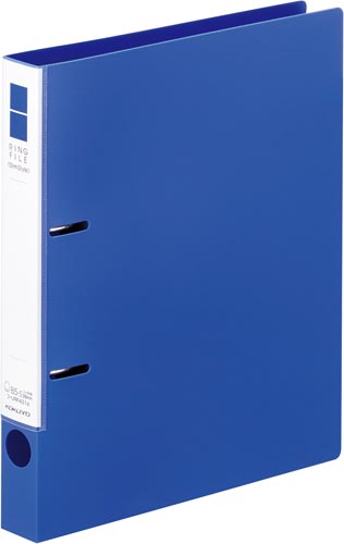 リングファイル＜スリム＞Ｂ５Ｓ・２２０青×１０画像