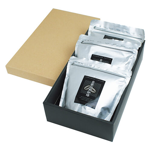 アルミスタンド３パックギフト箱画像