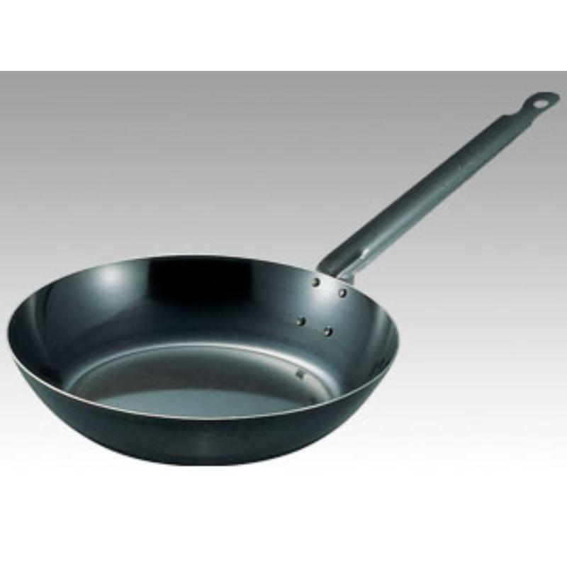 SA鉄黒皮厚板フライパン34cm画像