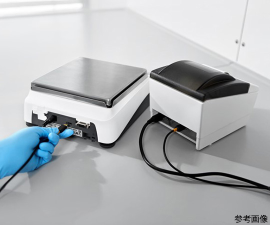 電子天びん Entris® Ⅱ BCE エッセンシャルシリーズ 天びんの操作パネルがクローズアップされている状態