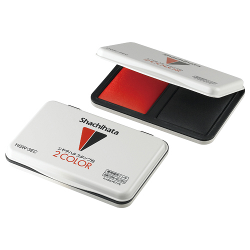 ｽﾀﾝﾌﾟ台 ｴｺｽ 2COLOR 赤･黒 1個画像