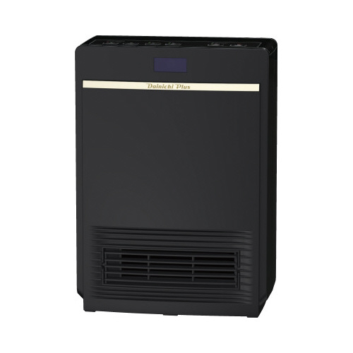 セラミックファンヒーター　ブラック画像