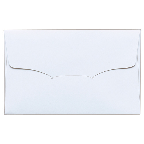 名刺型封筒 112×70mm 上質紙 104.7g 1ｾｯﾄ(100枚:10枚×10ﾊﾟｯｸ)画像