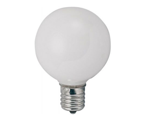 ベビーボール球 10W ホワイト E17 50×72mm画像