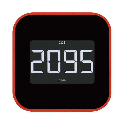 換気を促すＣＯ２モニタ－　光音響式　ＣＤ２０画像