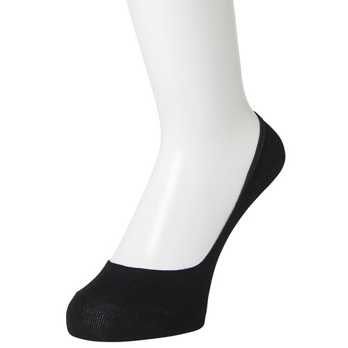 ｺｺﾋﾟﾀ ｽﾆｰｶｰ用 浅め ﾌﾞﾗｯｸ 23-25cm 1ｾｯﾄ(3足)