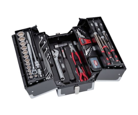 整備用工具セット ツールセット （ブラック仕様） 間口433×奥行220×高さ240mm画像