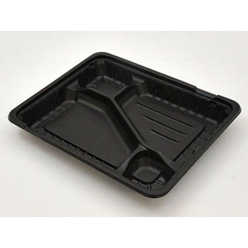 中央化学 弁当容器 CT ガチ弁 IK24-20C2 BK 本体画像