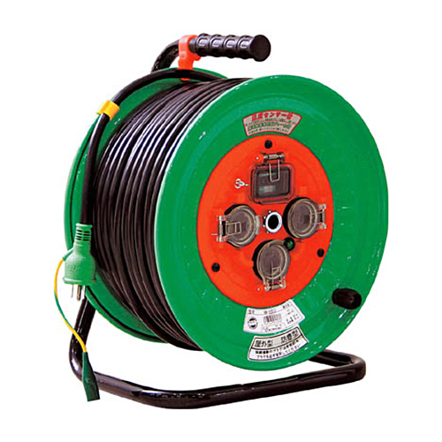 電工ﾄﾞﾗﾑ 防雨型漏電遮断器付 1台画像