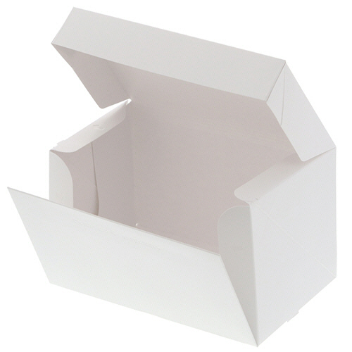 ｻｲﾄﾞｵｰﾌﾟﾝｹｰｷ箱 2号 白 ﾎﾟｹｯﾄ付 1ｾｯﾄ(300枚:10枚×30ﾊﾟｯｸ)画像