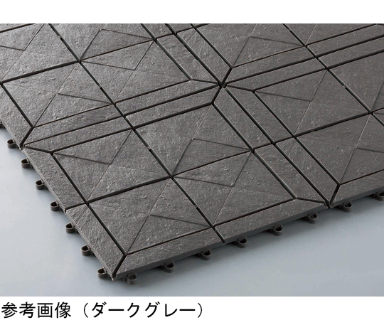 石目ユニットE SGR(ストーングレー) 質感のある石目の表面が鮮明に見える状態