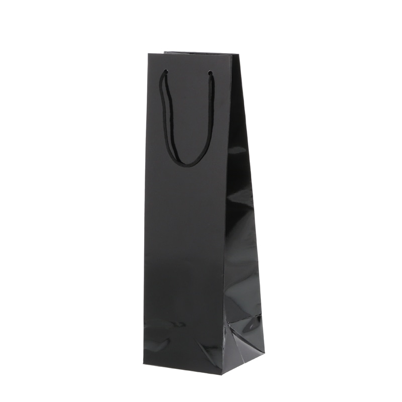 ブライトバッグ　ワイン１本　黒画像