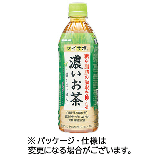 ﾏｲｻﾎﾟ濃いお茶 500ml ﾍﾟｯﾄﾎﾞﾄﾙ 1ｹｰｽ(24本)画像
