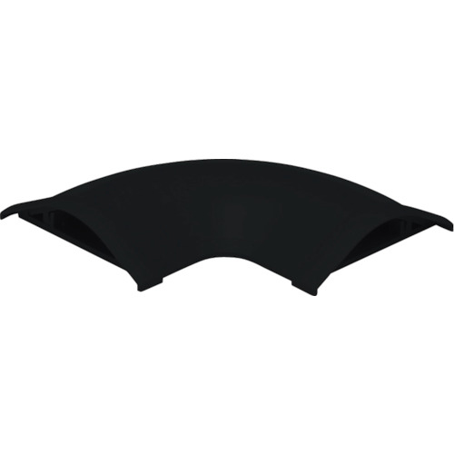 ｶﾞｰﾄﾞﾏﾝ2R型付属品 平面ﾏｶﾞﾘ 5号 ﾌﾞﾗｯｸ 1個画像