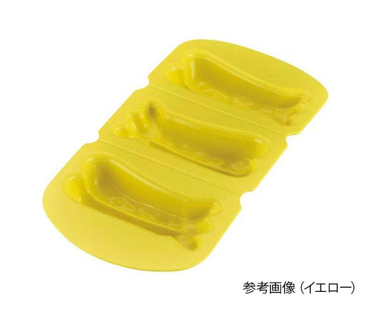 アサヒ ソフト食シリコン型 エビフライ型 （レッド）画像