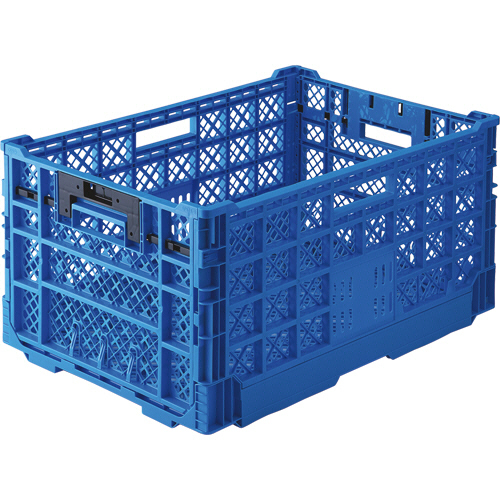 ﾒｯｼｭ折りたたみｺﾝﾃﾅ 56.6L ﾌﾞﾙｰ 1台