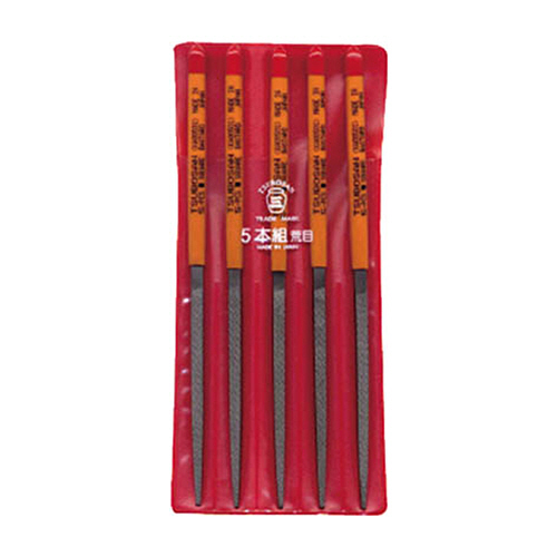 組ﾔｽﾘ 5本組(215mm) 角 荒目 1ﾊﾟｯｸ(5本)画像