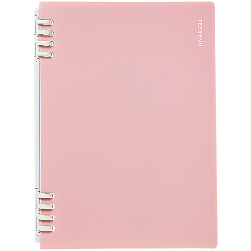 ﾘﾝｸﾞﾉｰﾄ ﾃﾌﾚｰﾇ A5ﾀﾃ ﾋﾟﾝｸ 1ｾｯﾄ(5冊)画像