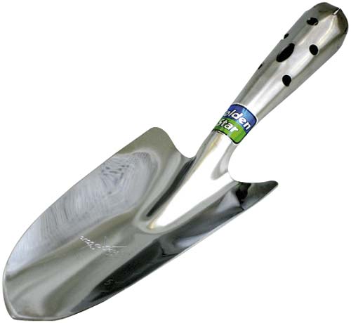 ステンレス共柄移植鏝　太巾画像