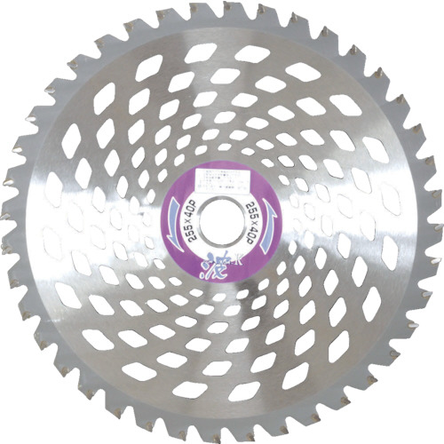 刈払機用ﾁｯﾌﾟｿｰ 波ｰK 230×36P 1枚画像