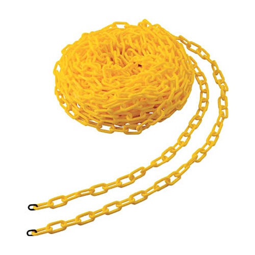 ﾌﾟﾗﾁｪｰﾝ 8mm×30m 黄 1巻画像