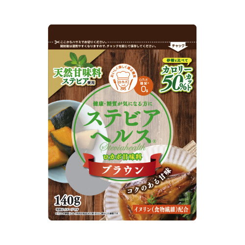 ステビアヘルス　ブラウン１４０ｇ画像