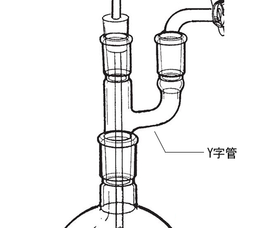 Y字管画像